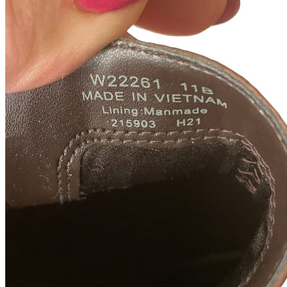 Cole Haan Nora Leather 11B Ankle Pull On Chelsea Boots Shoes Flat Waterproof - Picture 7 of 8